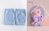Summer Terry Baby Socks Toddler Crawling Knee Pads