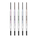 Fine Double-headed Eyebrow Pencil Women's Waterproof Sweat-proof Natural Long Lasting