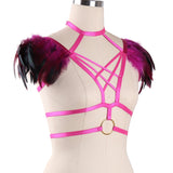 Hollow Out Halter Harness Underwear - Alternative Gothic Dark Wear | Embrace Dark Aesthetic Men & Women Gothic Clothing