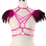 Hollow Out Halter Harness Underwear - Alternative Gothic Dark Wear | Embrace Dark Aesthetic Men & Women Gothic Clothing