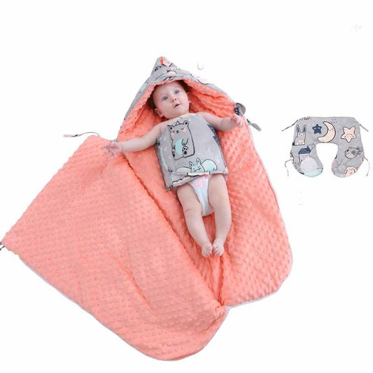 Baby Cotton Beanie Blanket Sleeping Bag - Alternative Gothic Dark Wear | Embrace Dark Aesthetic Men & Women Gothic Clothing