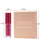 12-color Book Nonstick Cup Lip Glaze Set