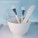 Medium White 5 Bowl Set