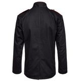 Men Gothic Drummer Boy Military Band Coat | Vintage Parade Style Jacket