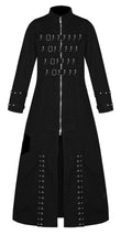 Pinhead Hellraiser Vampire Long Coat | Men Gothic Trench Coat for Dark Alternative Fashion