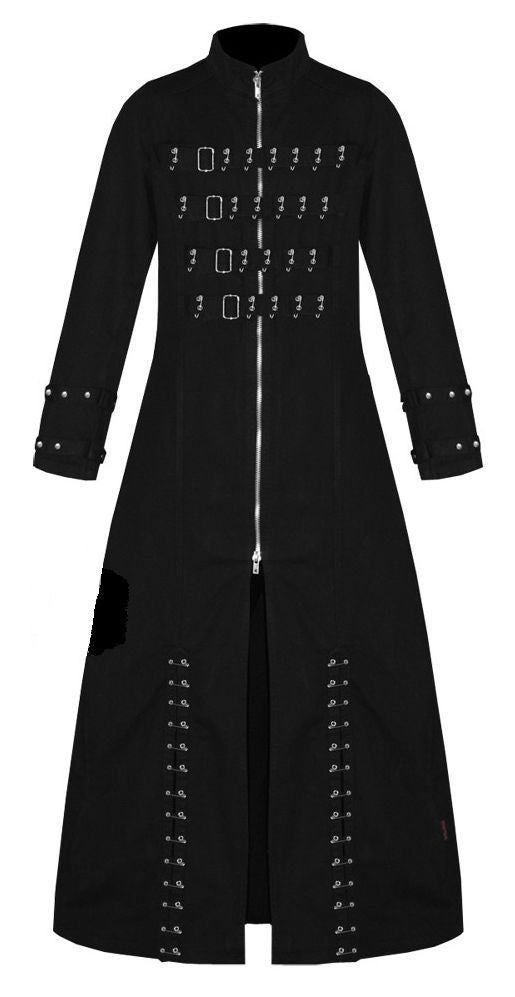 Pinhead Hellraiser Vampire Long Coat | Men Gothic Trench Coat for Dark Alternative Fashion