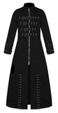Pinhead Hellraiser Vampire Long Coat | Men Gothic Trench Coat for Dark Alternative Fashion