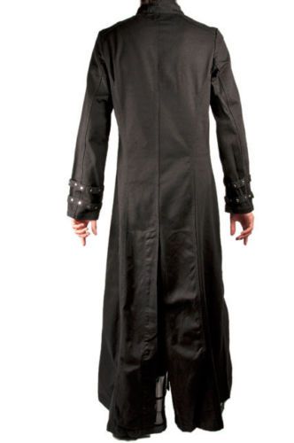 Pinhead Hellraiser Vampire Long Coat | Men Gothic Trench Coat for Dark Alternative Fashion
