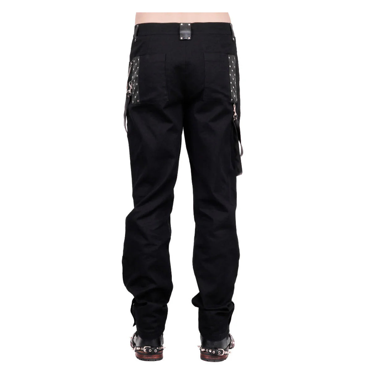 Men Gothic Vintage Steampunk Pant | Formal Wedding Party Trouser with Victorian Retro Style