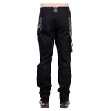 Men Gothic Vintage Steampunk Pant | Formal Wedding Party Trouser with Victorian Retro Style