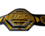 UFC Legacy Championship Belt Replica, Dual Layer Gold Plated Adult Size Title, MMA Fighting Fan Collectible Gift for Champions