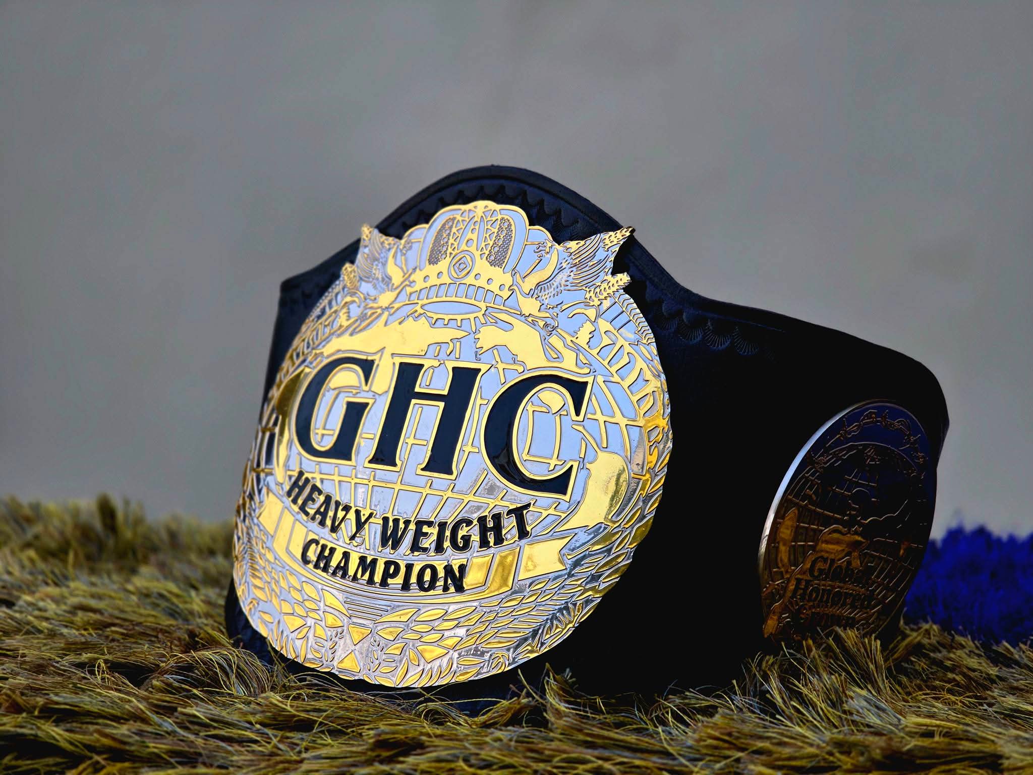 GHC Heavyweight Championship Replica Belt 
Legendary