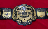 NWA Tripe Crown Wrestling Championship Belt IN 4MM Zinc 24KT Gold plated