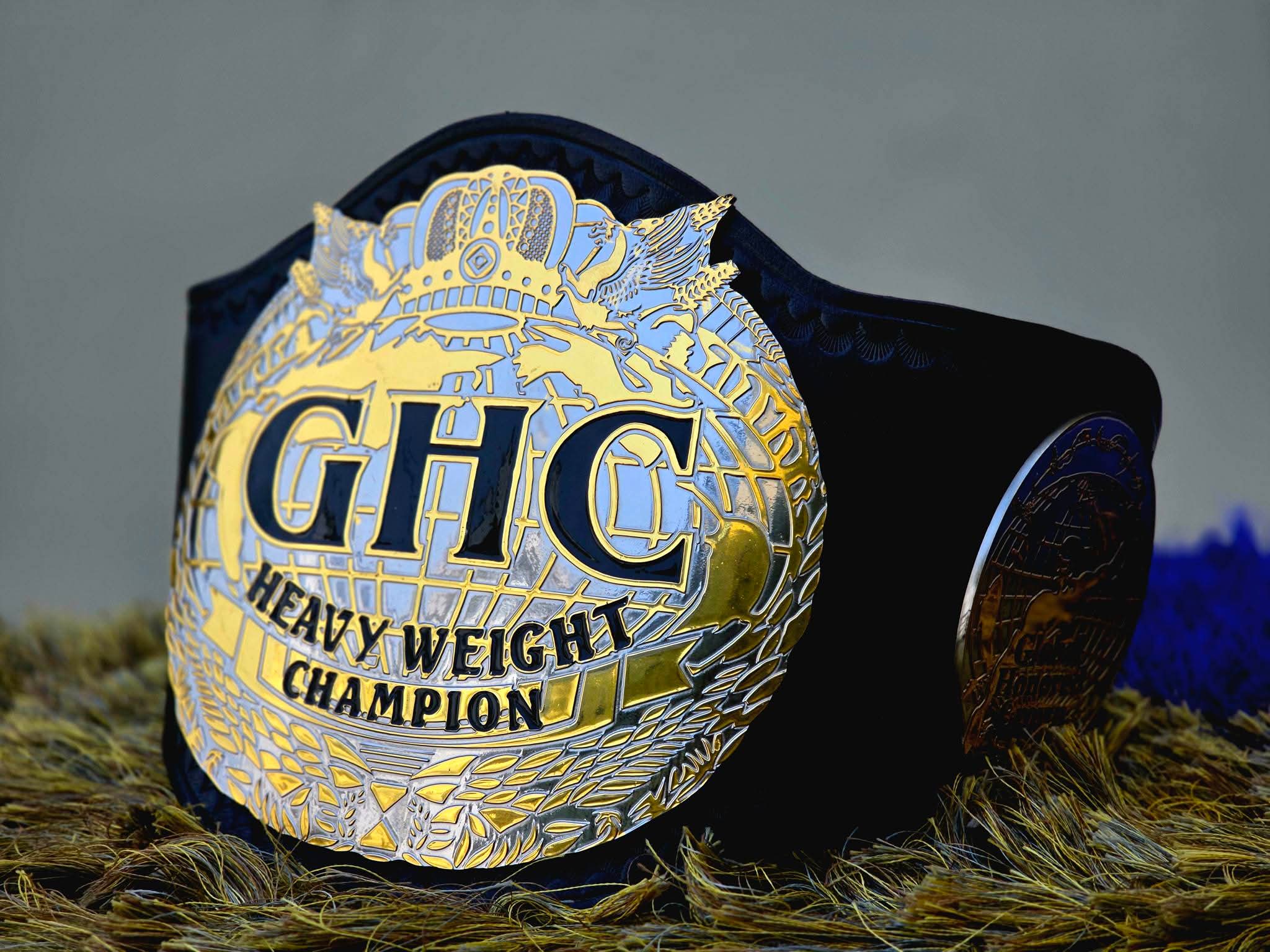 GHC Heavyweight Championship Replica Belt 
Legendary