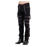 Men Gothic Military Officer Pant | Steampunk Colonel Uniform Trouser